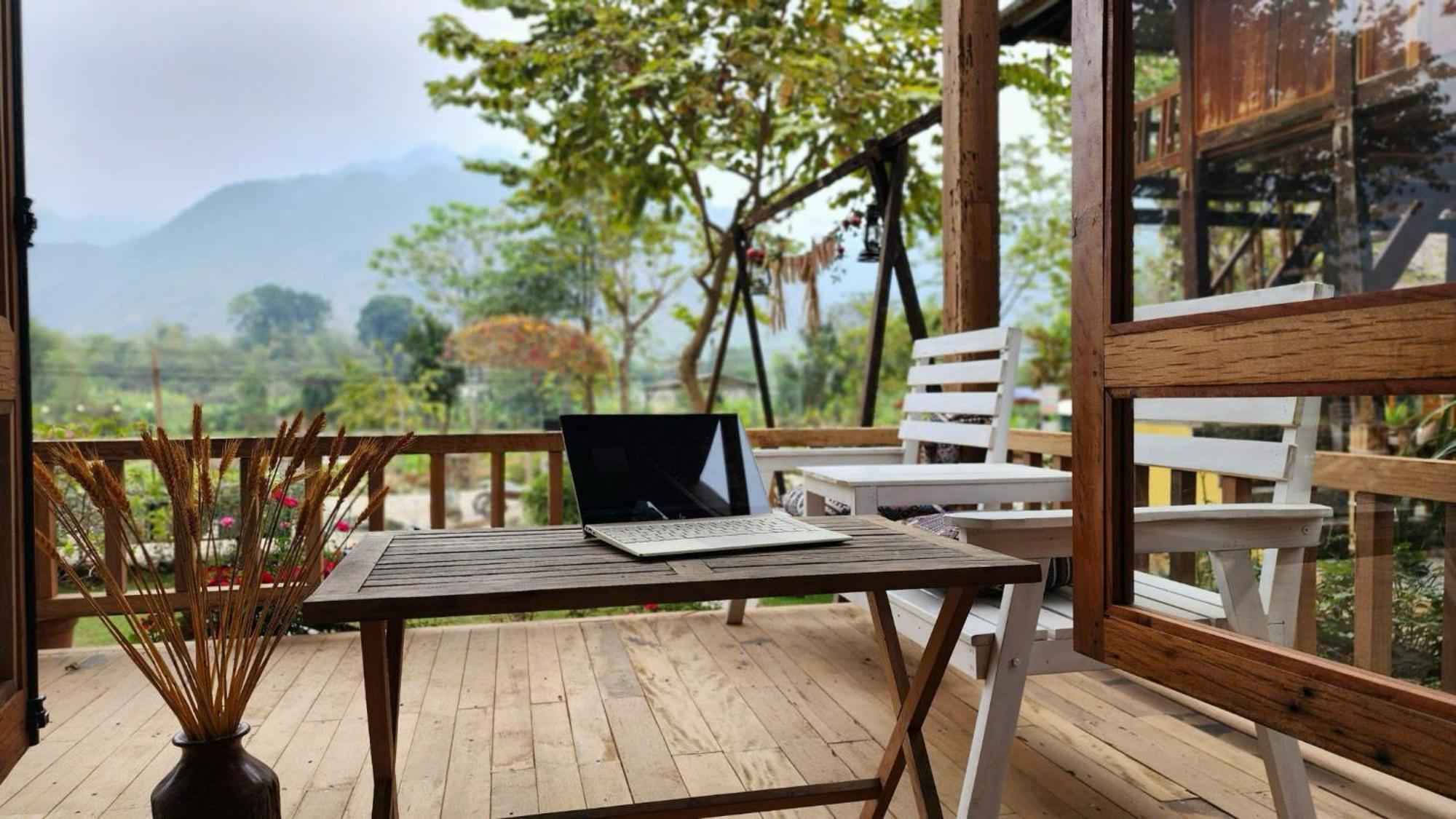 Mai Chau 4 Seasons Bungalow & Hotel Exterior foto